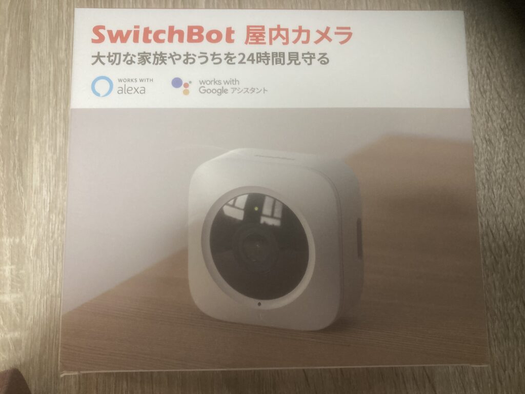 SwitchBotカメラ 箱