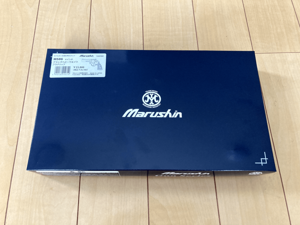 マルシン工業 モデルガン M586 箱