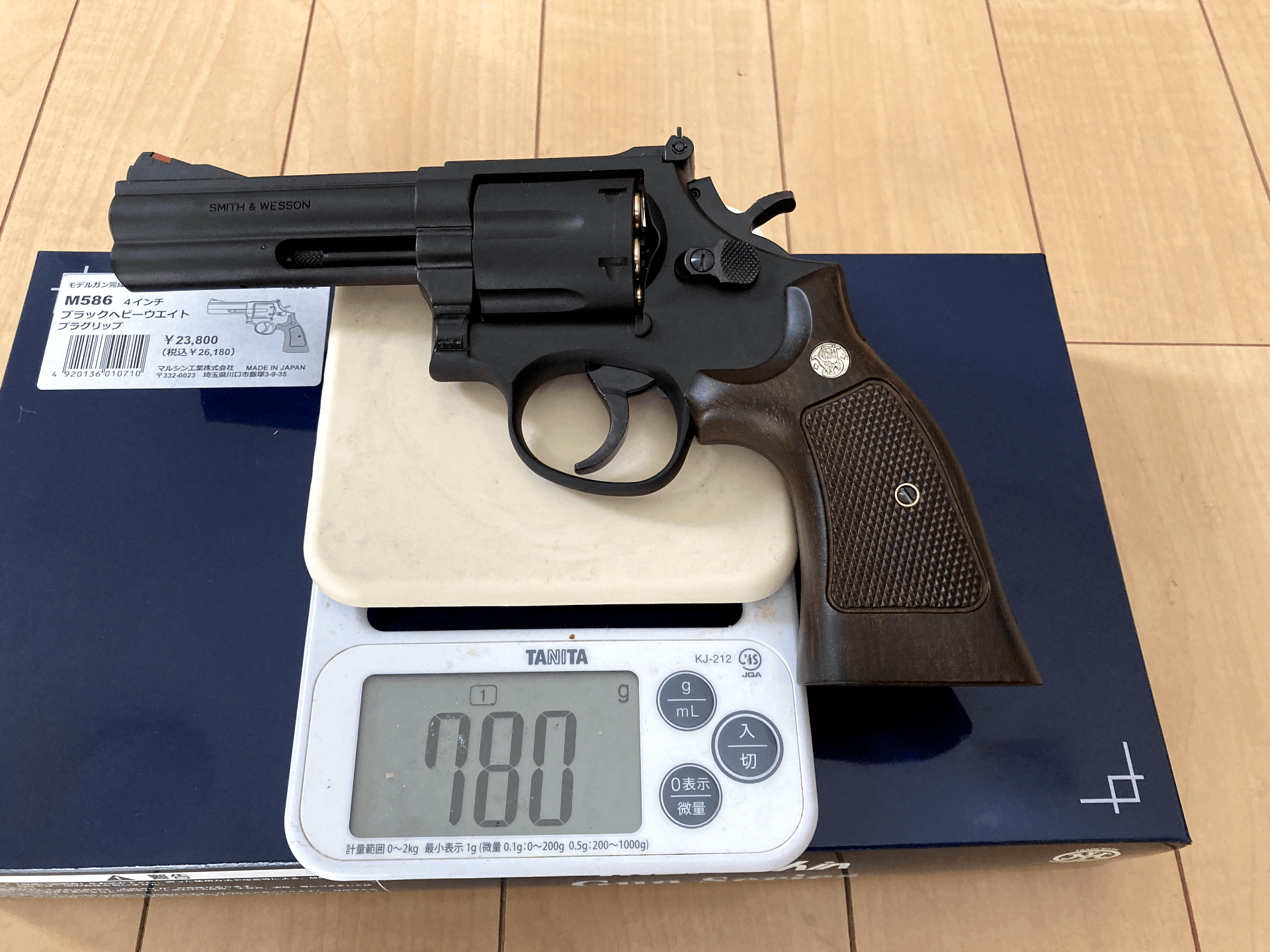 人気商品再入荷 MGC S&W Ｍ586 4インチABS | artfive.co.jp