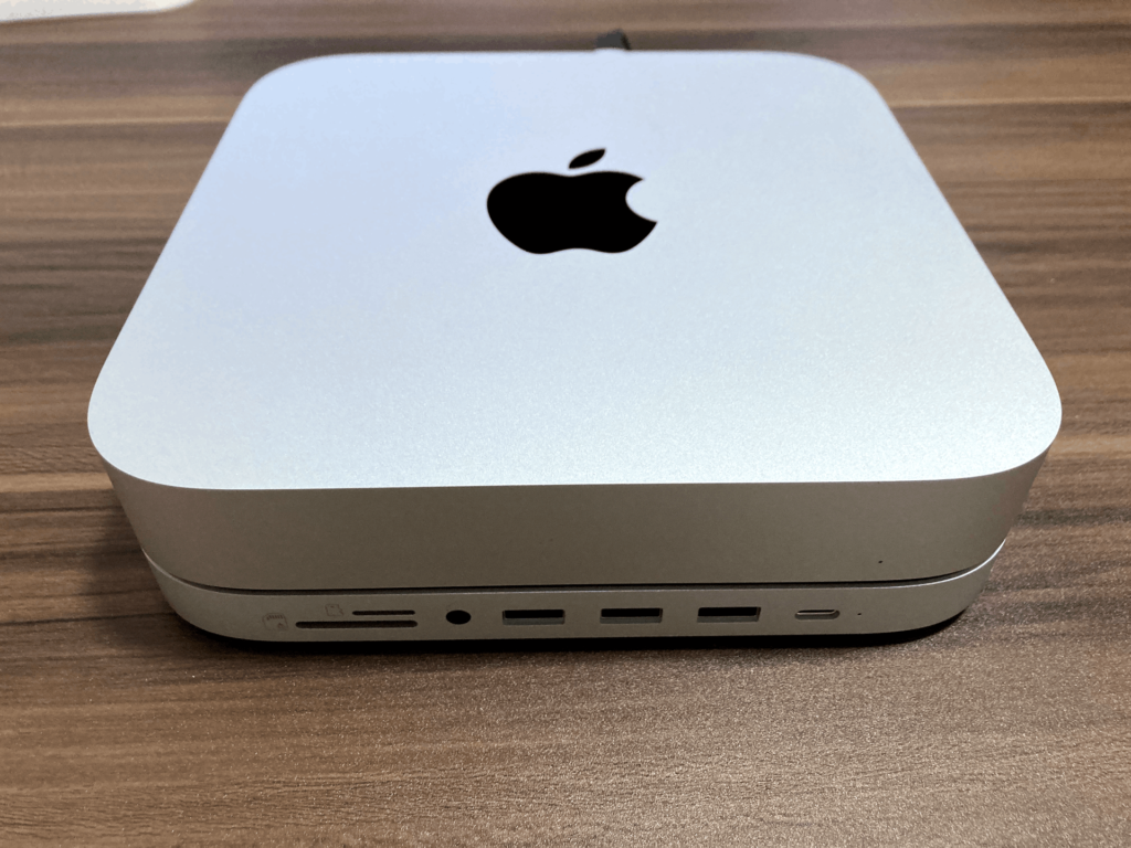 Satechi Mac mini Hub 搭載2